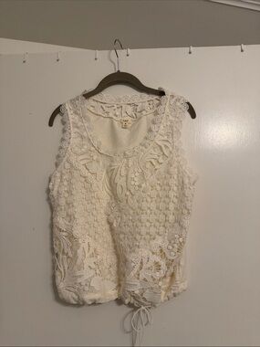 Tiny Lace Crochet Tank